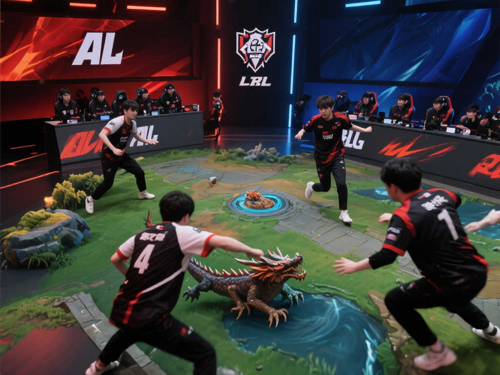 [一图看]LPL：AL虽获小龙，BLG迅猛反击斩杀四人